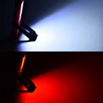 Foldable LED work light,rechargeable,with magnet base,with rea warning light,torch in the head