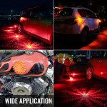6-pack LED emergency warning lights / LED Safety Road Flare