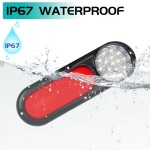 90 LED, Multi-functions Taillight.Waterproof, 10-30V