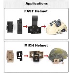 Charge Mpls 4 colors LED Flexible Helmet Light/Tactical Light/Tactical headlamp