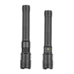 2500lm Zoomable&Rechargeable LED flashlight with Power Bank