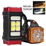 Multi-functional Solar LED Torch/Rechargeable LED Flood Light 