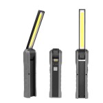 Multifunction Foldable LED Work Light with Red Warning Light with Magnetic Base Torch in the head