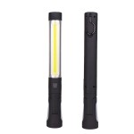 Multifunction Handheld LED Work Light with Red Warning Light/Torch with Magnet Base 360° Rotation 