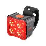 2 PACK, USB Rechargeable Bicycle Headlight + Taillight