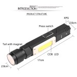Multifunction flashlight/work light