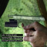 Rechargeable Hunting Flashlight ,Tactical Gun Flashlight 