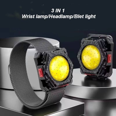 3 in 1 Rechargeable Wrist lamp/ Headlamp/ Belt light