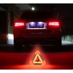 Solar Rechargeable Triangle Warning Light,work light with power bank,Triangle warning sign