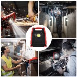Rechargeable 30W LED Flood Light/Work Light, 3000lm,Power Bank function,360°Rotatable Base
