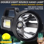 3 in 1 Rechargeable  Solar flashlight,camping flood light, work light