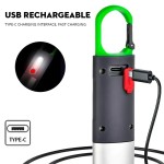 USB Rechargeable Flashlight/LED Keychain