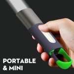 USB Rechargeable Flashlight/LED Keychain