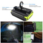 Multifunction Aluminum LED Camping Light, with Power Bank 6000mAh Battery