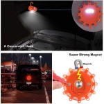 Rechargeable Road flare LED Traffic Safety Light 