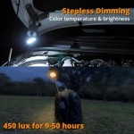 Camping Light Telescopic and Collapsible Night Light with Power Bank