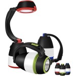 Rechargeable 3 in 1 LED camping light/torch/desk lamp