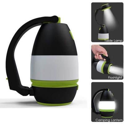 Rechargeable 3 in 1 LED camping light/torch/desk lamp