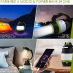 Rechargeable 3 in 1 LED camping light/torch/desk lamp