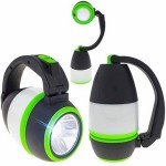 Rechargeable 3 in 1 LED camping light/torch/desk lamp