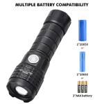 3 in 1 Rechargeable  Rechargeable Tactical Laser Hunting Flashlight