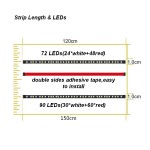 48Inch 4 PIN LED Truck Tail Light,LED Tailgate Strip Light Bar