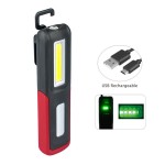 Rechargeable  WORK LIGHT  with torch,hanging hook,magnet