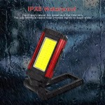 Foldable Aluminium Rechargeable LED Work Light, with magnetic base,power bank, 360°rotation