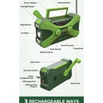 Hand Crank Emergency Radio 10000mAh power bank