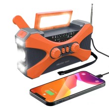 Hand Crank Emergency Radio 10000mAh power bank