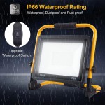 Portable LED Flood Light,100W, 10000lumen,Foldable Stand