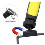 Dimmable Handheld Cordless LED Work Light, Rechargeable with Adjustable Magnetic Base