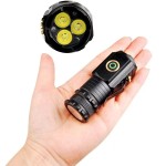 1500 lumen Rechargeable Mini Tactical Flashlight  with18350 Battery,Magnet base,Clip