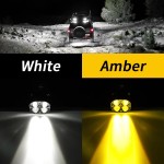 3inch 4LED Spot Light [White+Yellow]