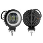 7D 30W Round Work Light/Spot Light, with Day Run Light(DRL)