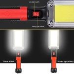 Foldable & Rechargeable LED Flood Light with Magnetic Clamp