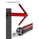 Rechargeable LED Arrow Warning Light,Car Emergency Light,Foldable,with magnet base