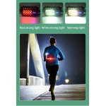 Multi-functions Rechargeable LED Running Night Light,ideal for Hiking,Bicycling, with phone bag etc.