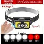 Rechargeable induction LED headlamp