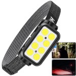 Rechargeable induction COB LED headlamp
