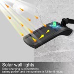 Outdoor Solar LED Street Light with Motion Sensors+Photocell Sensor