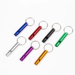 2 IN 1 keychain torch+whistle