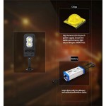 Outdoor Solar LED Street Light with Motion Sensor + Dusk to Dawn Sensor + Remote