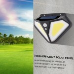 Outdoor Solar Motion Sensor Wall Light