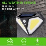 Outdoor Solar Motion Sensor Wall Light