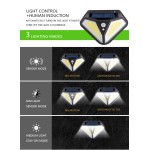 Outdoor Solar Motion Sensor Wall Light