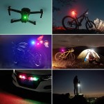 Wireless Remote LED Strobe Lights,Car Motorcycle Bike Scooter Emergency Warning Light
