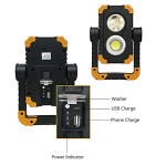 High beam-low beam adjustable Rechargeable work light,with power bank function