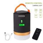 2 IN 1 USB rechargeable Outdoor Camping Lantern 4800mAh power bank,with Remote Control Dimmer