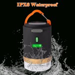 2 IN 1 USB rechargeable Outdoor Camping Lantern 4800mAh power bank,with Remote Control Dimmer